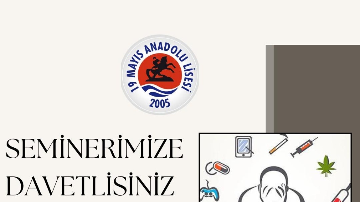 “Bağımlılık ile Mücadele” semineri